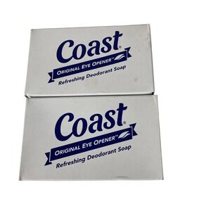 Coast Original Deodorant Soap 2 Bars 8oz NEW